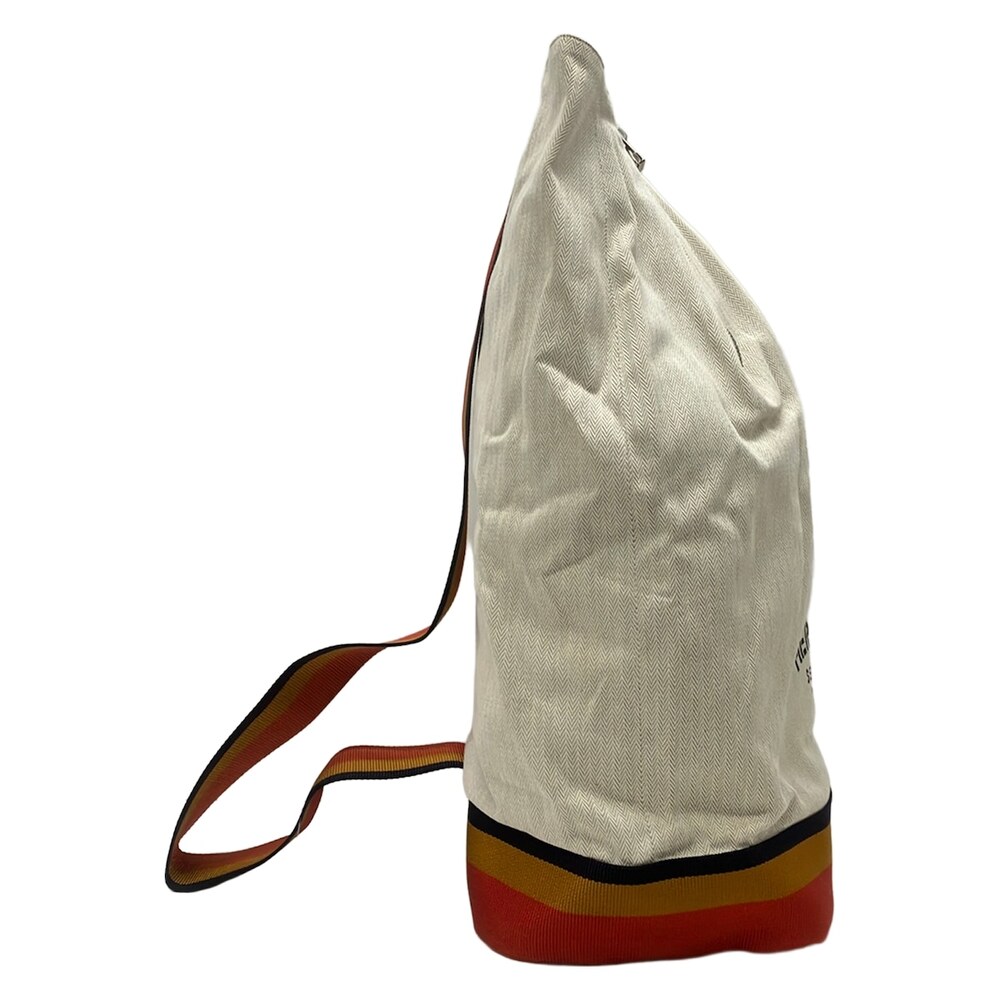 Hermès Cavalier Backpack Beige Multi Cotton Polyamide - Picture 2 of 9